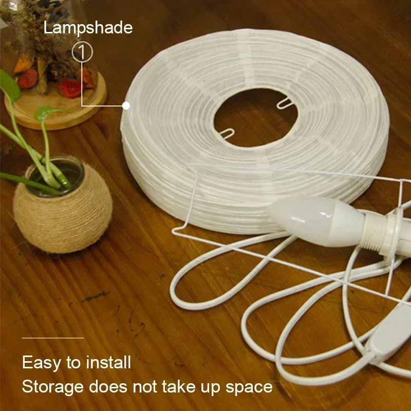 Serene Japanese Lantern Table Lamp