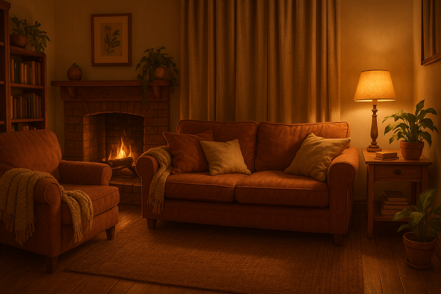 cozy room